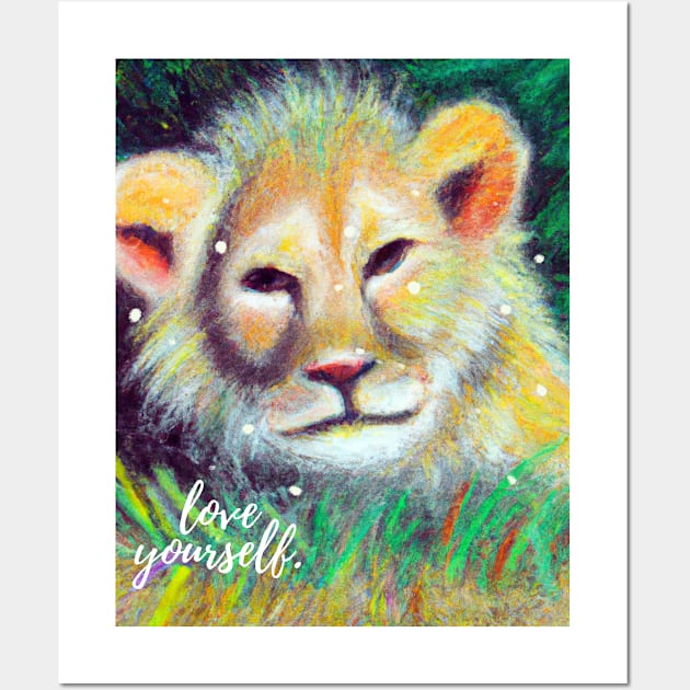 Stunning Digital Art Prints: Lion Collection Wall Art by Karen Ankh Custom T-Shirts & Accessories